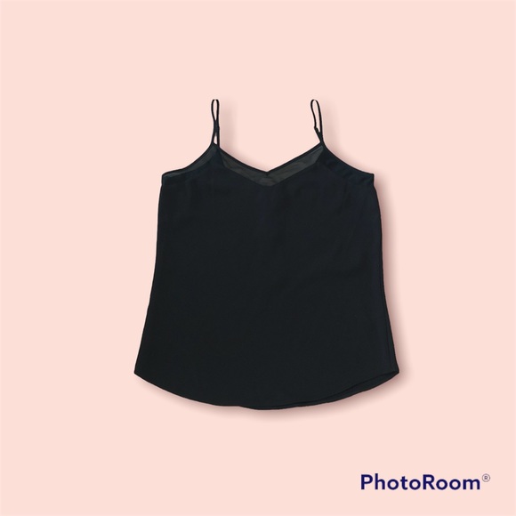 BNWT Calvin Klein Black X Fit Slim Fit Sheer Trim Camisole - Picture 5 of 6